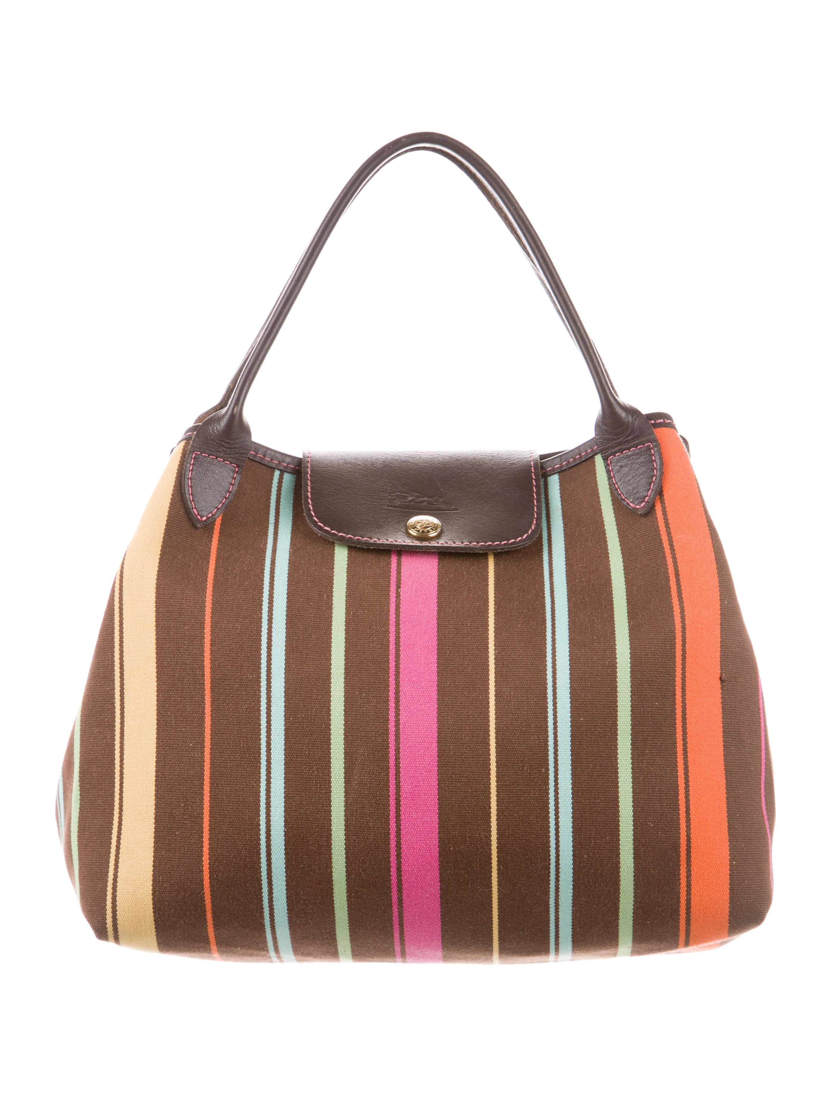 longchamp striped bag