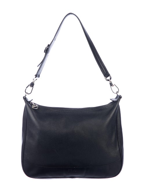 Longchamp Leather Shoulder Bag Black