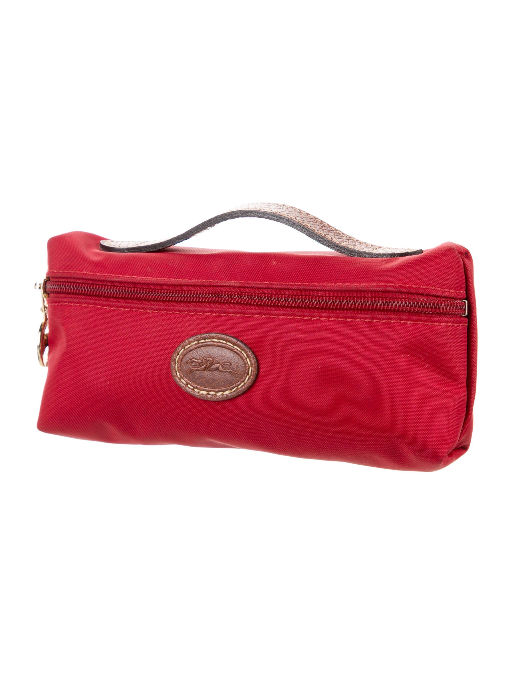 Longchamp Le Pliage Cosmetic Pouch Red Cosmetic Bags, Accessories