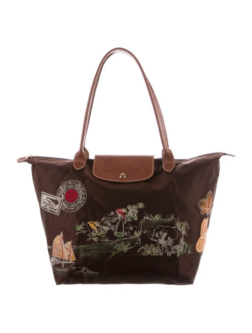 Longchamp Vietnam Nylon Tote Bag