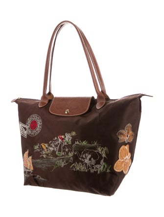 Longchamp Vietnam Nylon Tote Bag