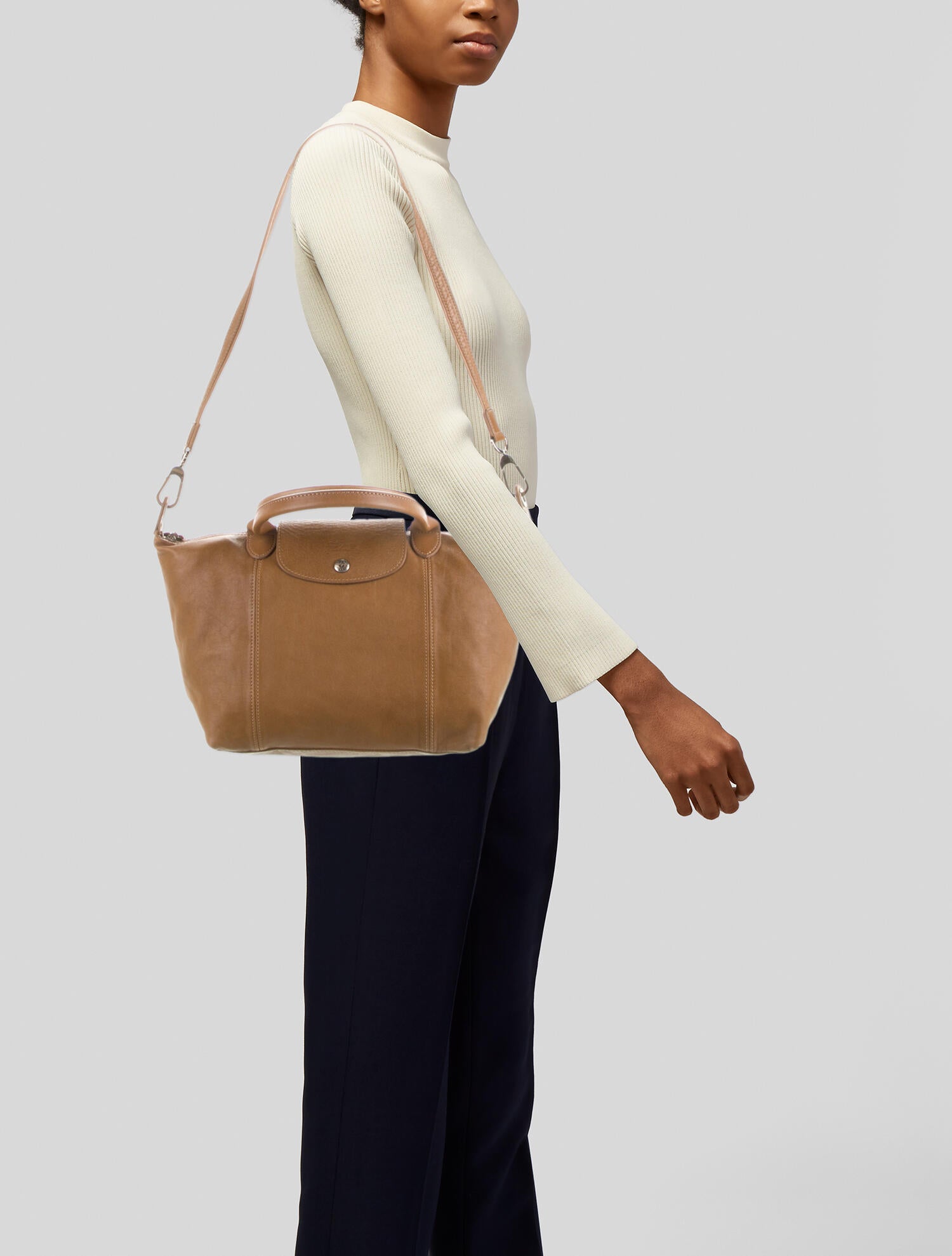 Longchamp Leather Modele Depose