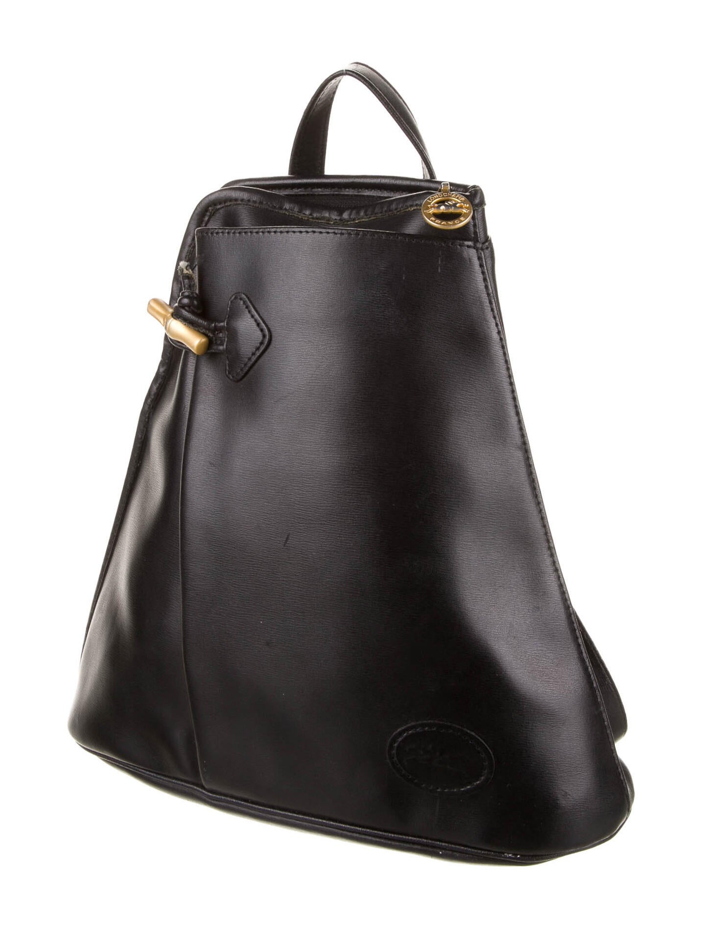 Longchamp Vintage Roseau Backpack Black Backpacks, Handbags WL855461 The RealReal