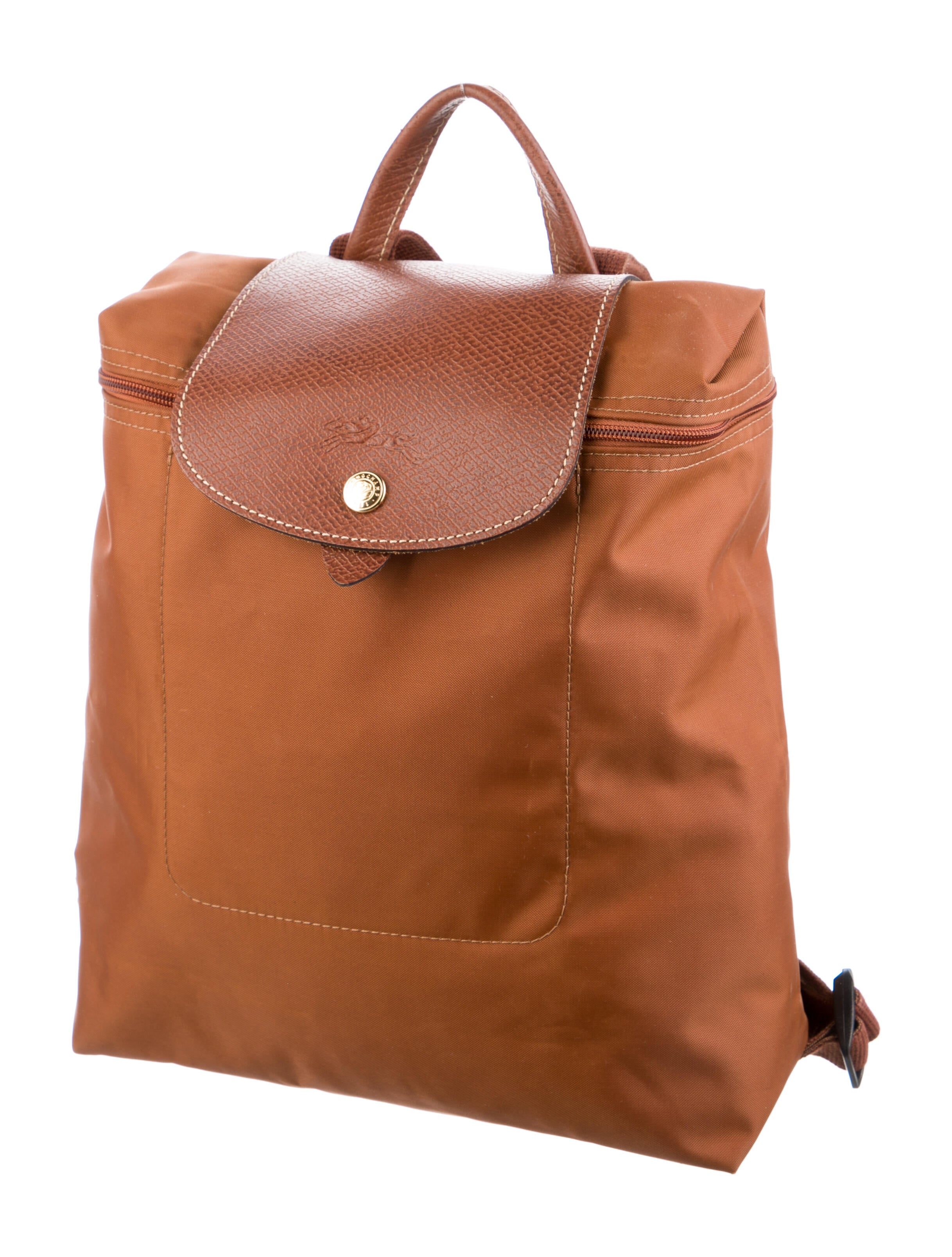 Longchamp Nylon Backpack Brown Backpacks, Handbags WL855957 The