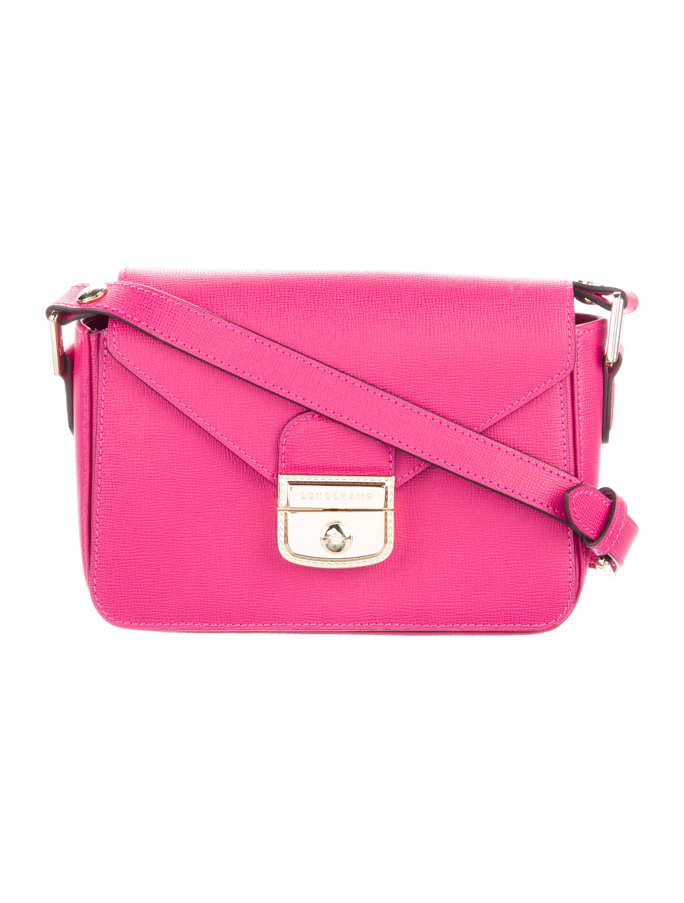 Longchamp Le Pliage Heritage Crossbody Bag Pink Crossbody Bags
