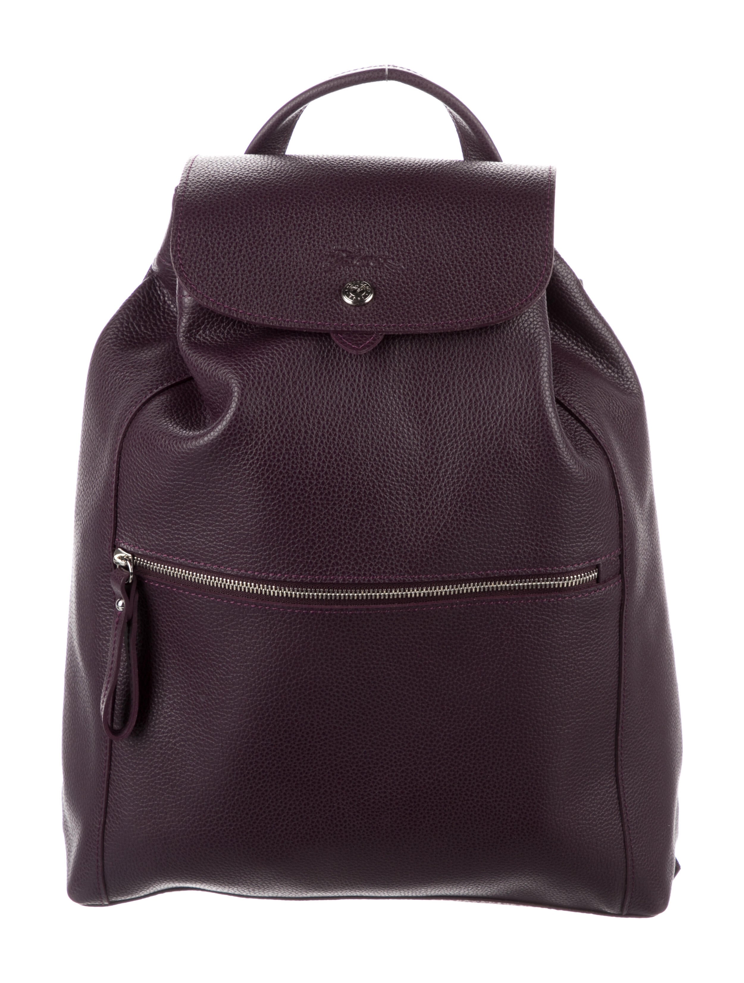 Longchamp Leather Backpack