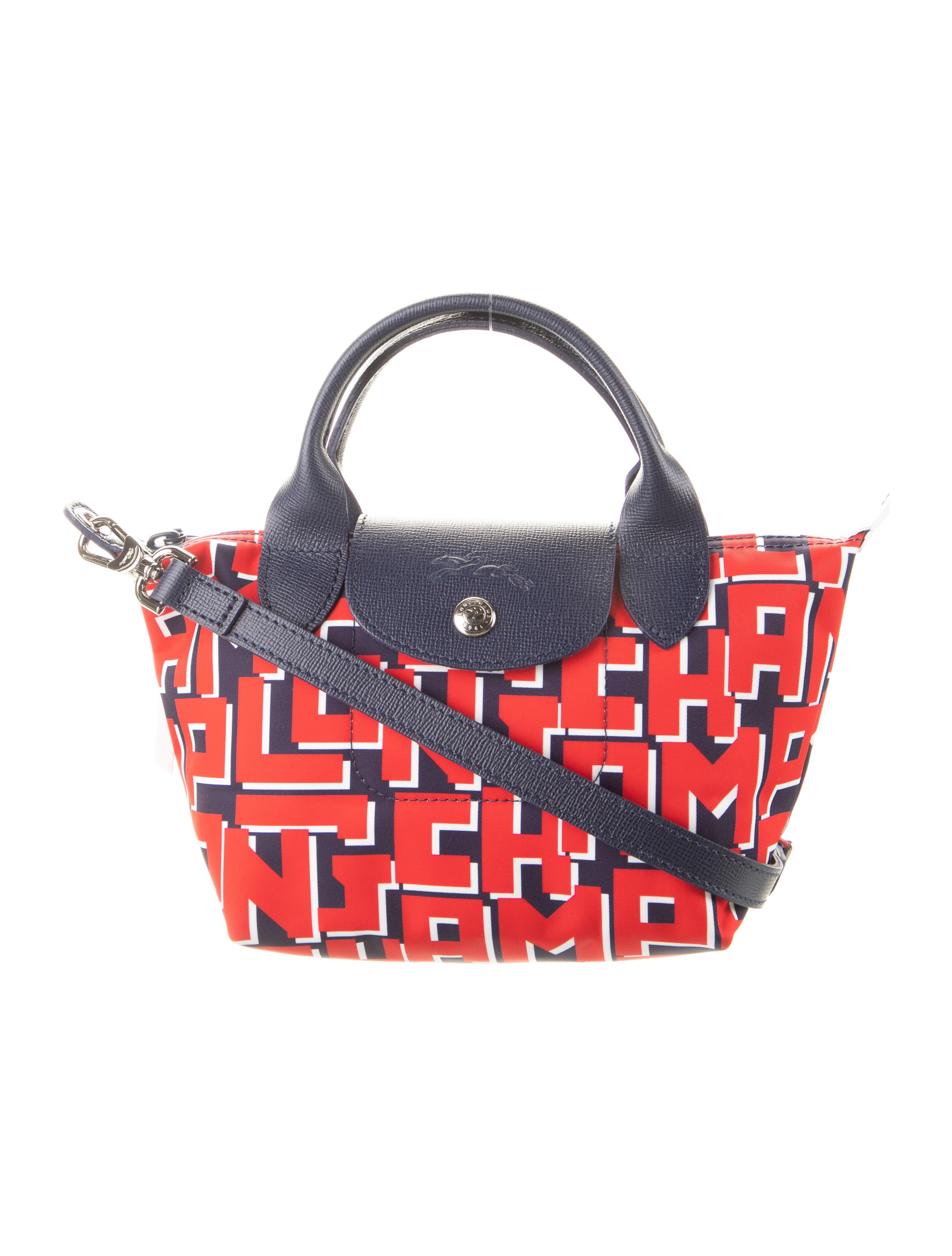 Longchamp Small Nylon Shoulder Bag Red Shoulder Bags, Handbags