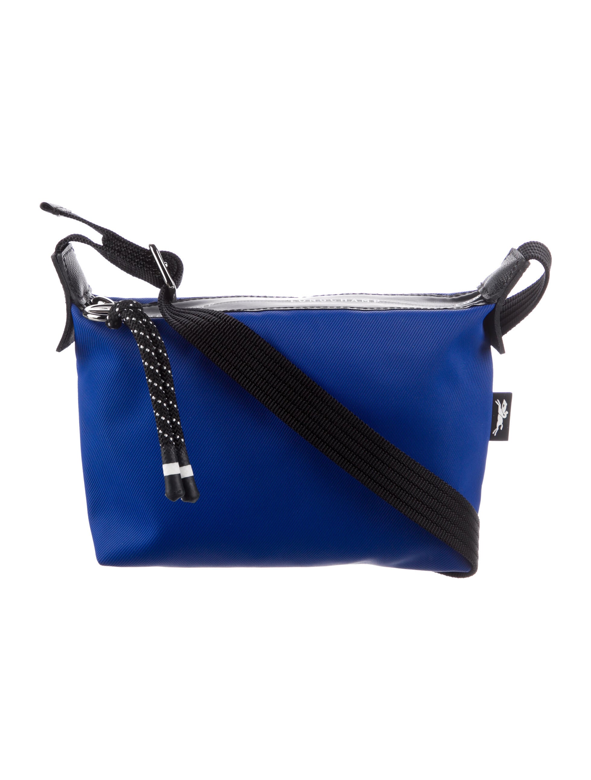 Longchamp Nylon Le Pliage "Extensible" Tote Blue Shoulder Bags