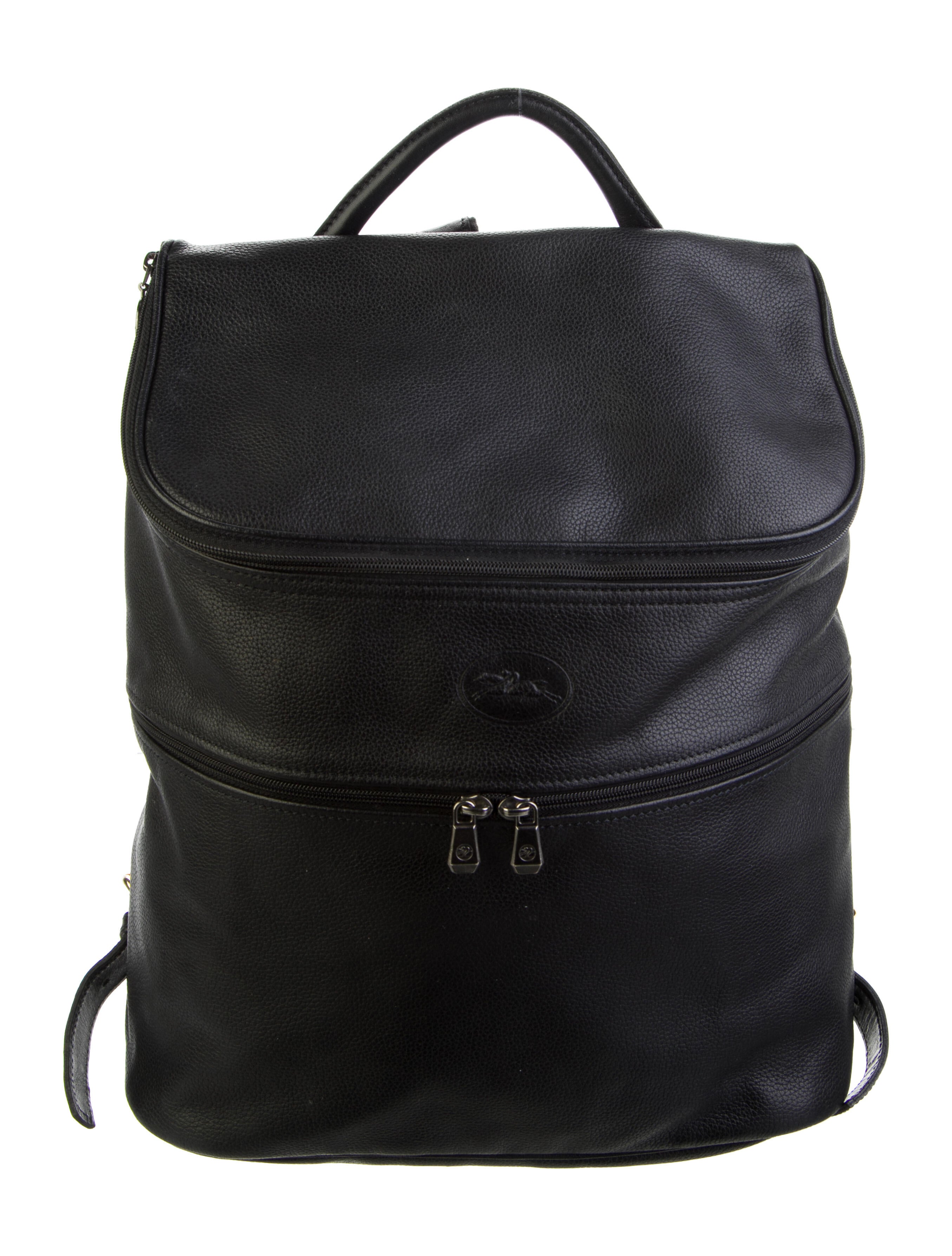 Longchamp Longchamp leather packback Black Backpacks, Handbags
