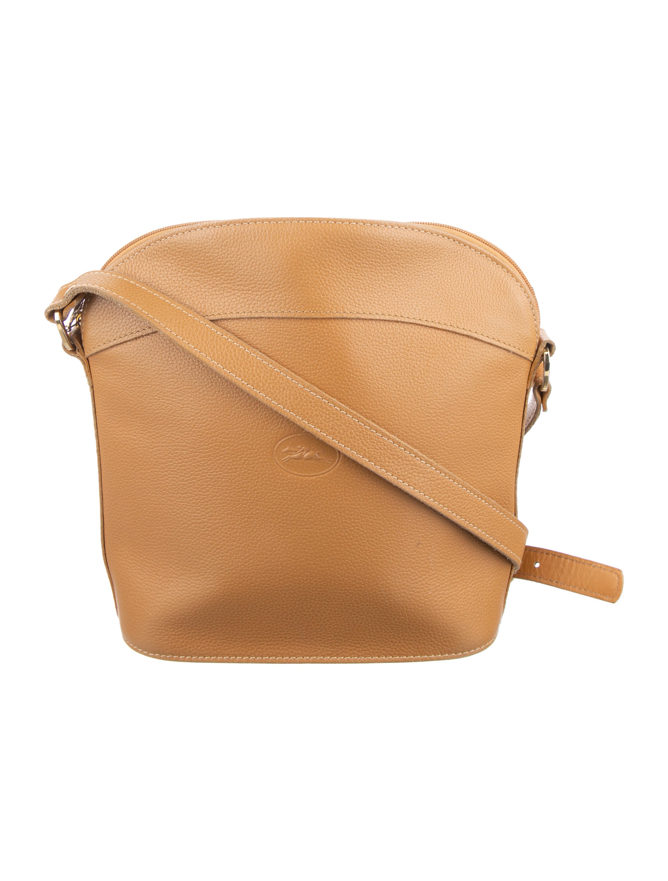 Longchamp Leather Crossbody Bag Brown Crossbody Bags, Handbags