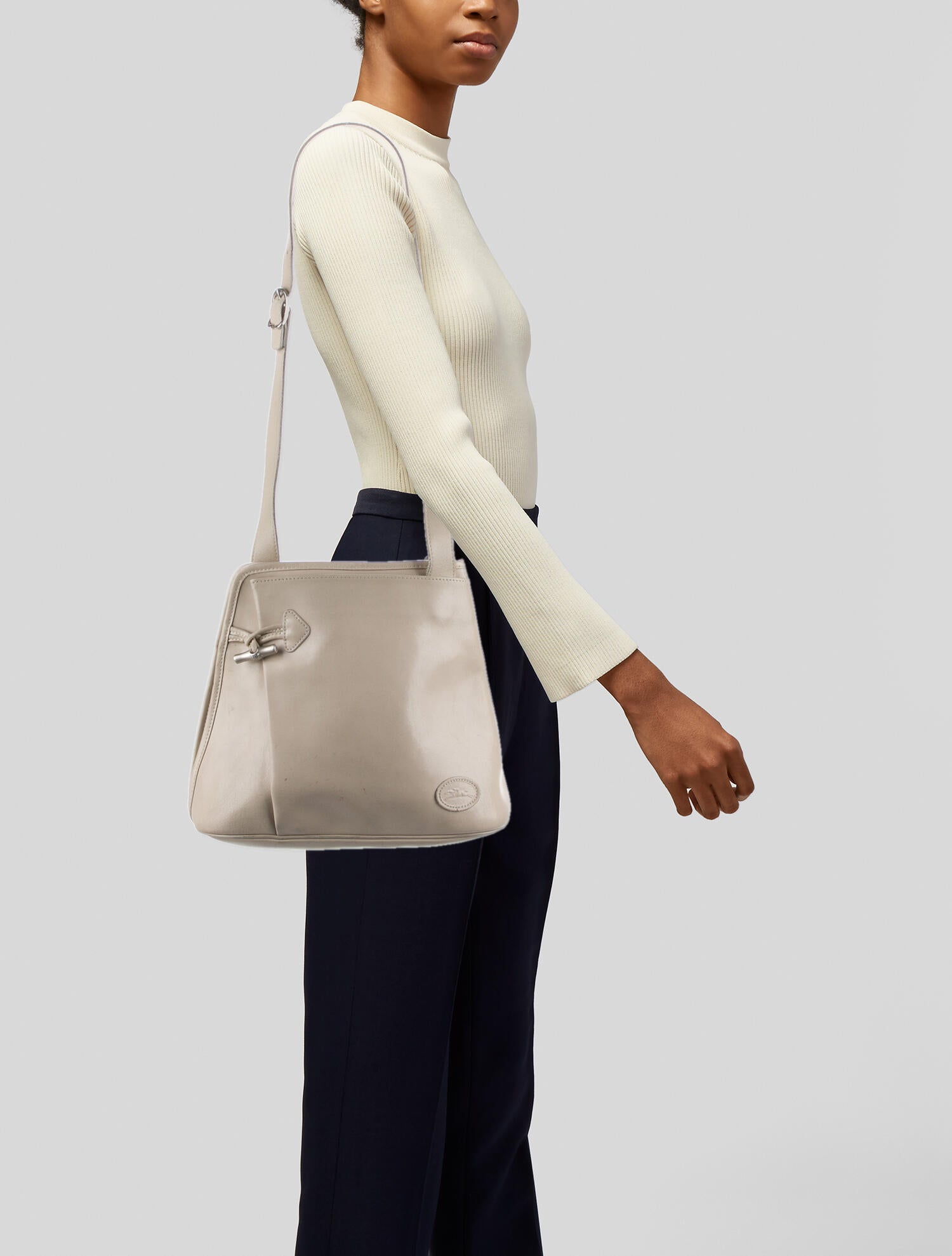 Longchamp Roseau Crossbody Bag Neutrals Crossbody Bags, Handbags