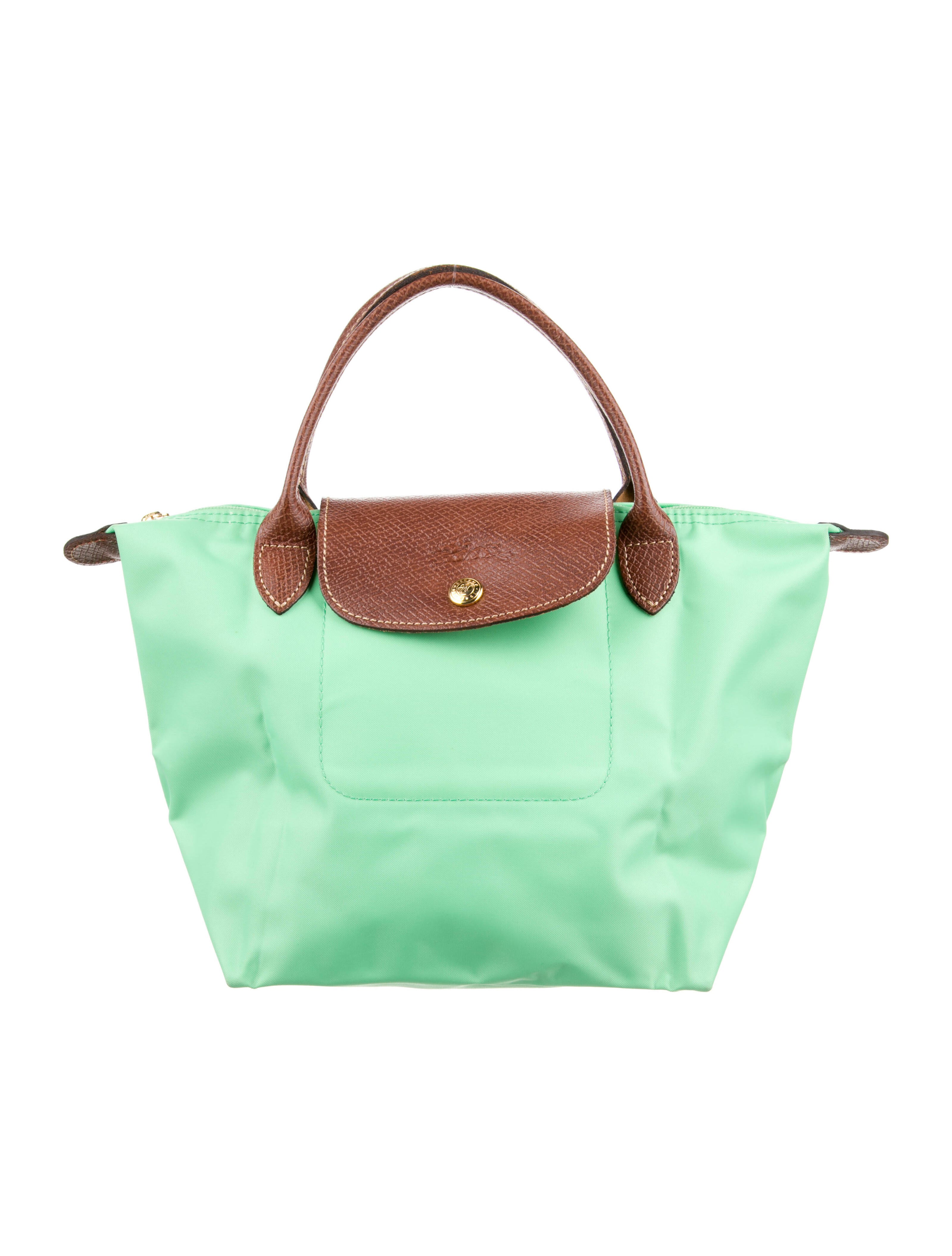 Longchamp Nylon Le Pliage Tote Green Totes, Handbags WL864767 The