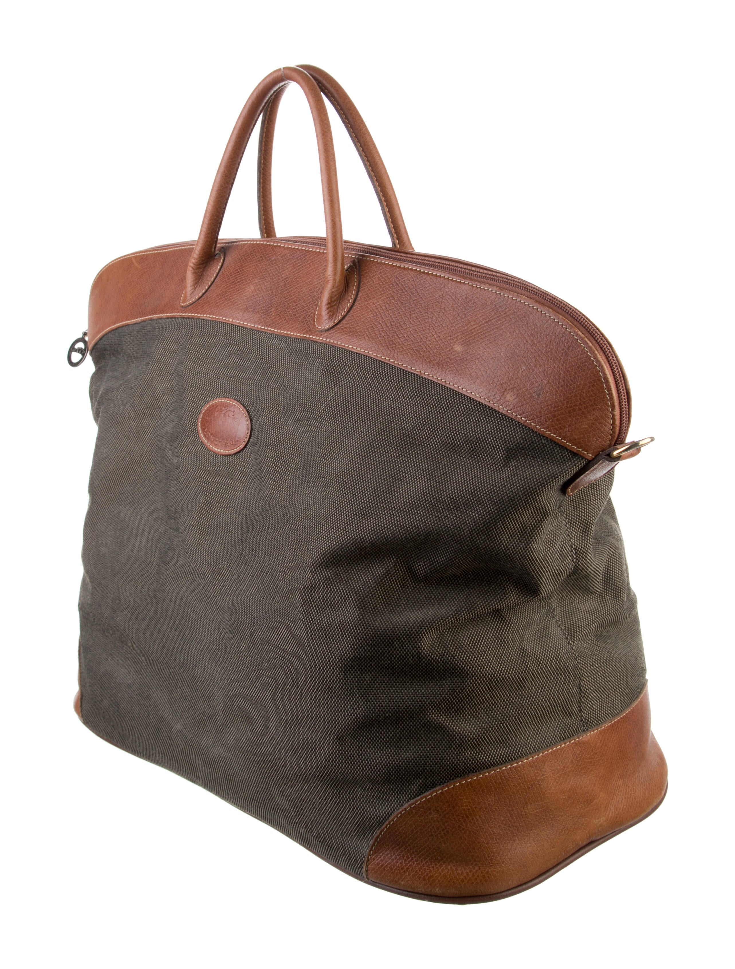 Longchamp Large Boxford Duffel Bag Green Luggage and Travel, Handbags