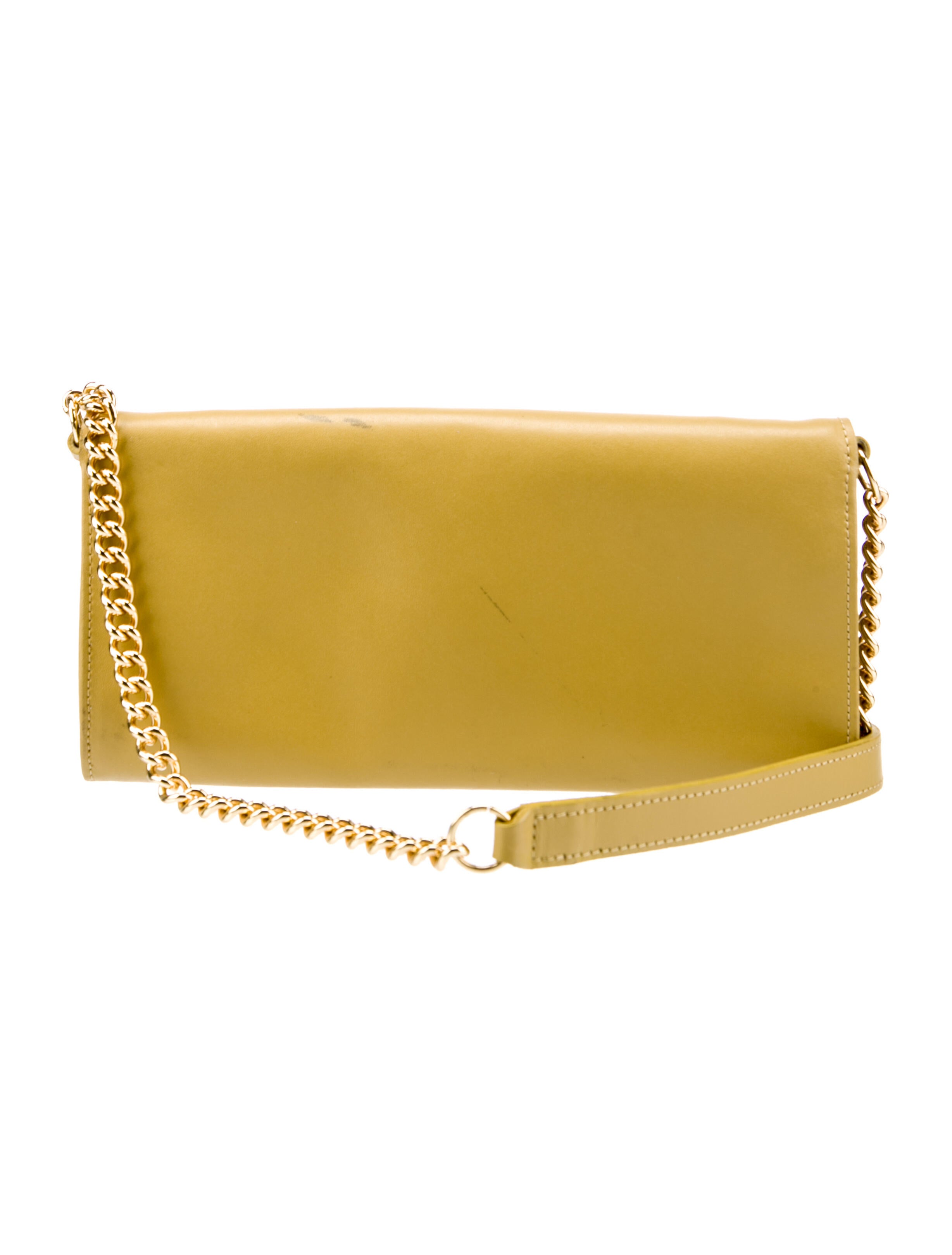 Longchamp Honore 404 Wallet On Chain Green Crossbody Bags, Handbags