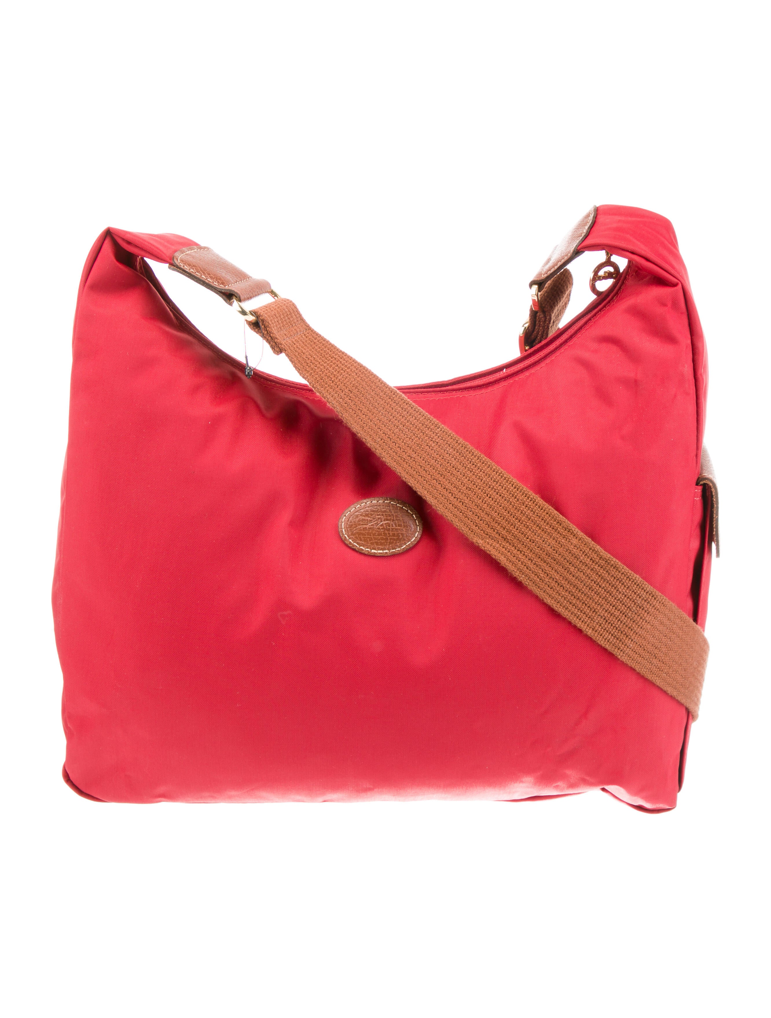 Longchamp Nylon Crossbody Bag Red Shoulder Bags, Handbags WL868596