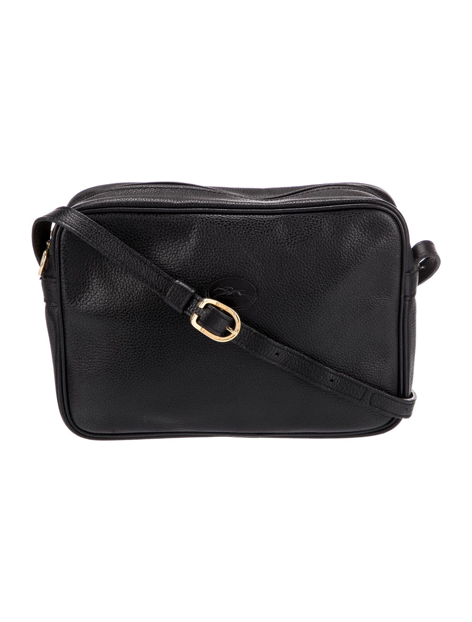 Longchamp Leather Camera Bag Black Shoulder Bags, Handbags WL869539