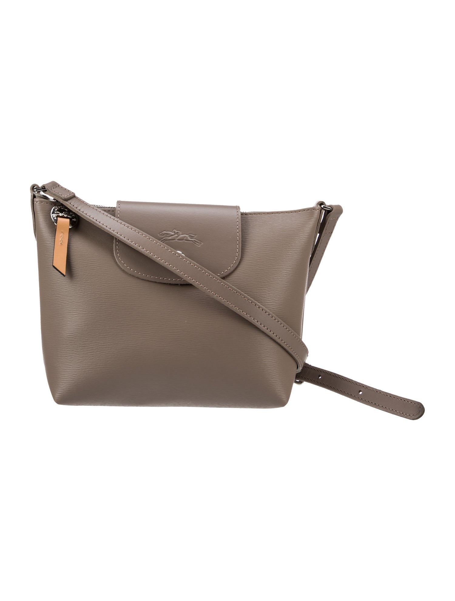 Longchamp Leather Crossbody Bag Brown Crossbody Bags, Handbags