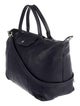 Longchamp Solid Leather Tote Bag
