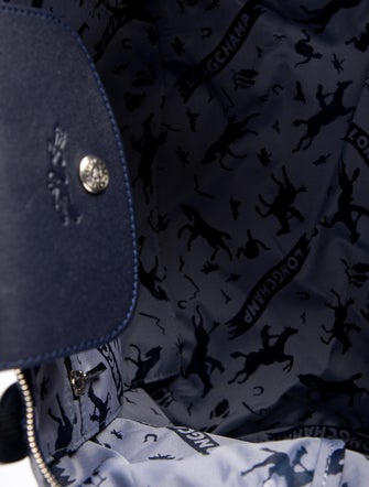 Longchamp Solid Leather Tote Bag