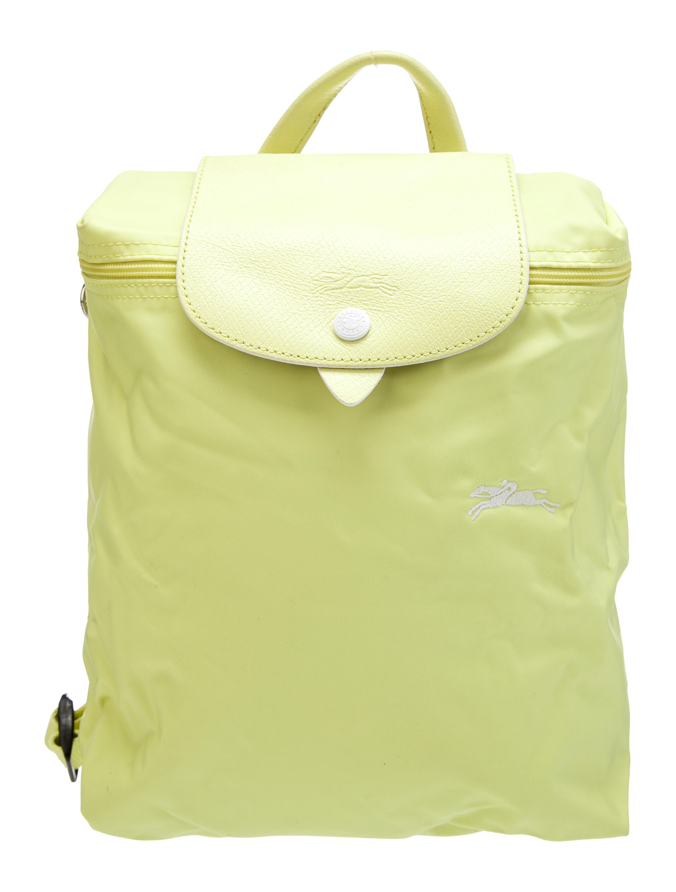 Longchamp Le Pliage Sac A Dos Backpack Yellow Backpacks, Handbags
