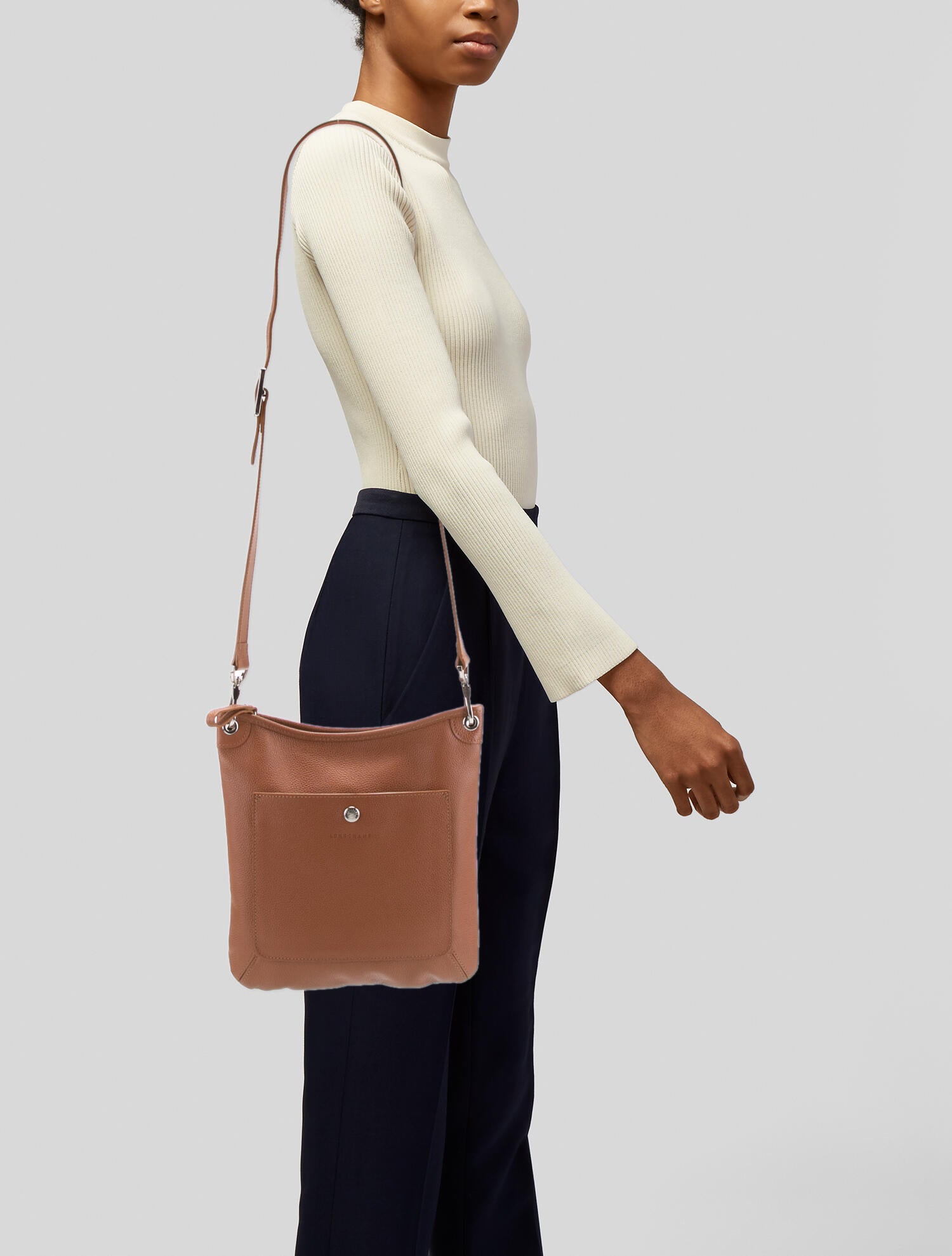 Longchamp Leather Crossbody Bag