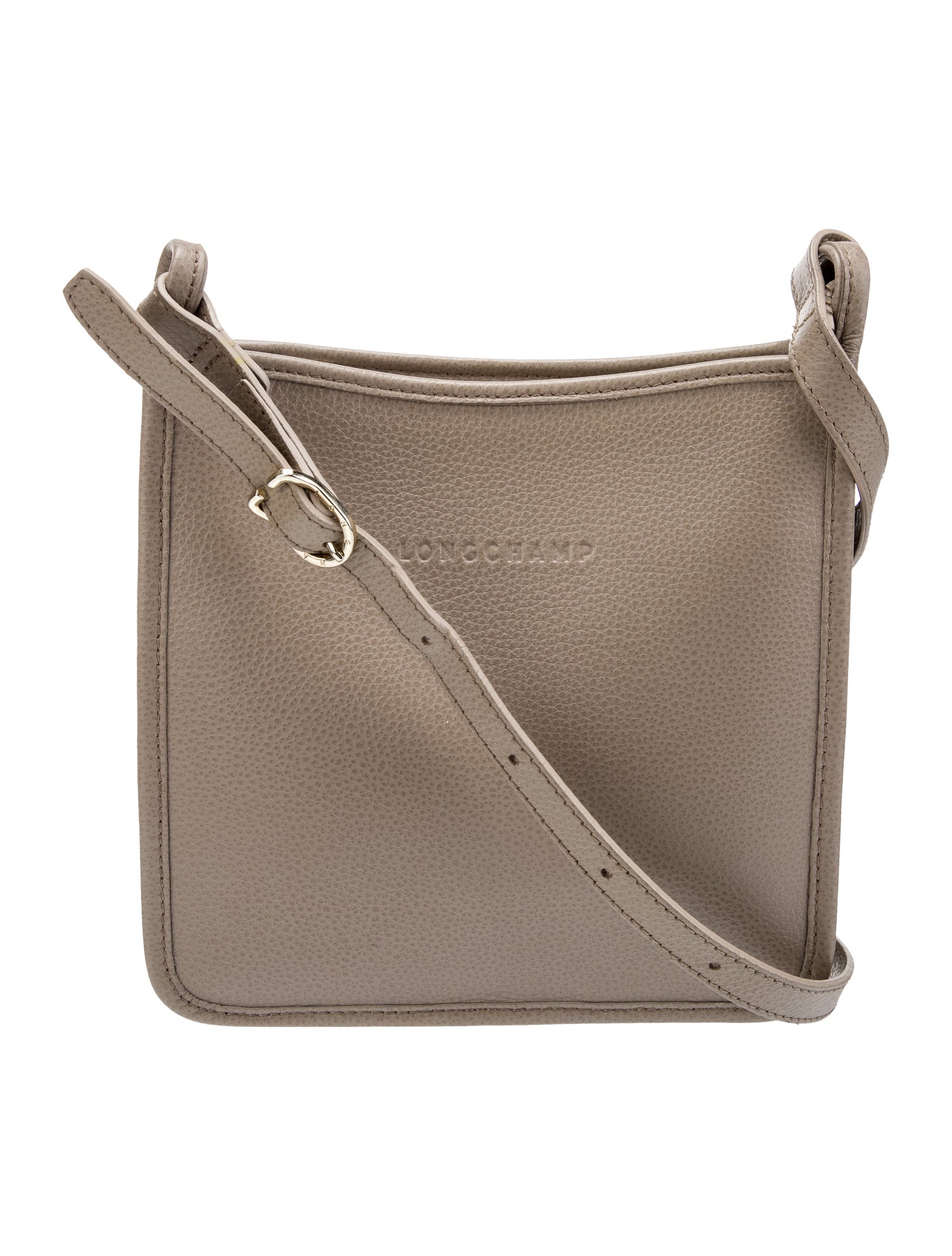 Longchamp Leather Crossbody Bag Neutrals Crossbody Bags, Handbags WL872051 The RealReal