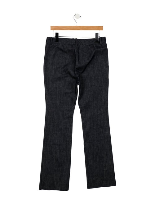 Longchamp Mid-Rise Wide Leg Jeans