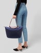 Longchamp Solid Nylon Tote Bag