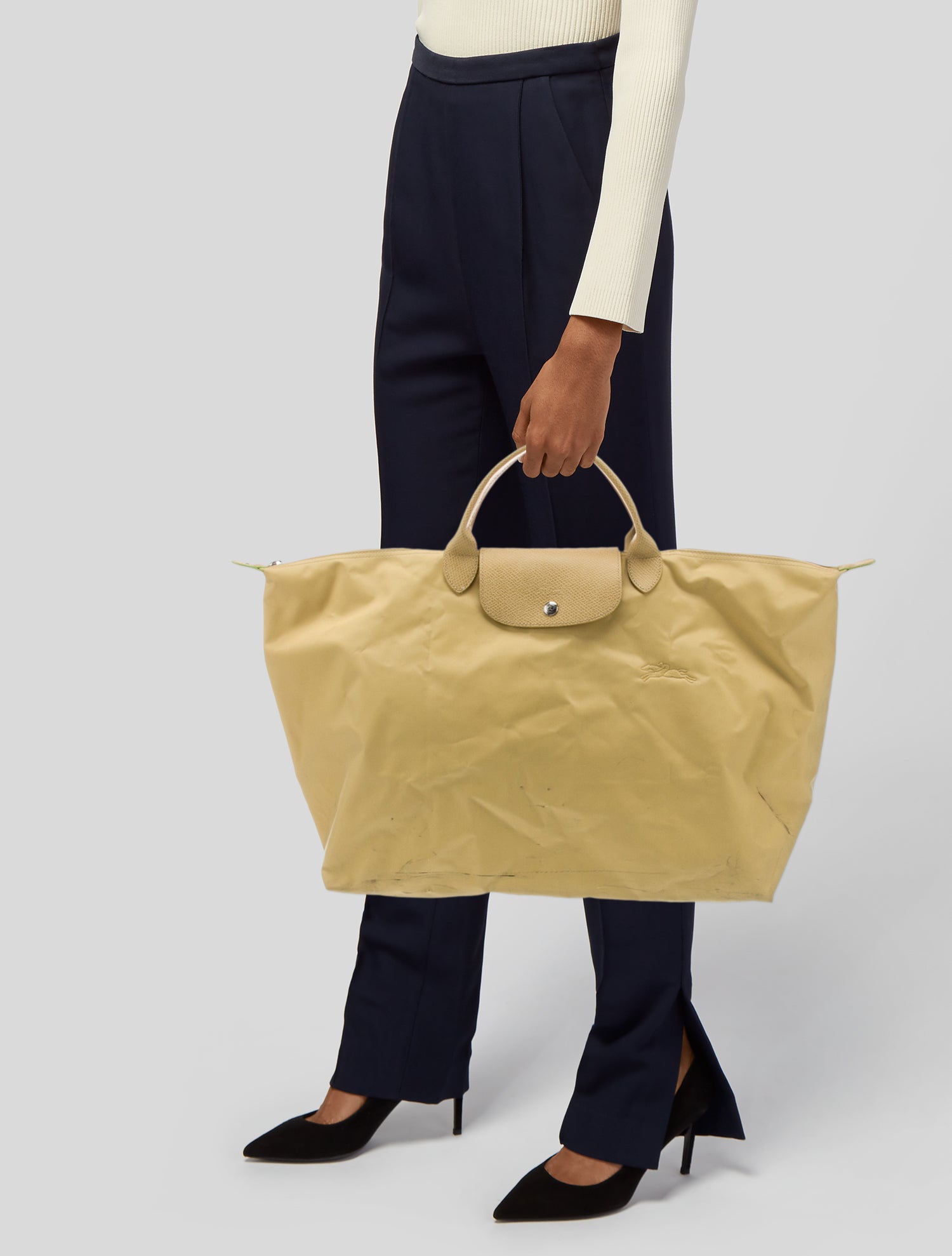 Longchamp Nylon Weekender Bag