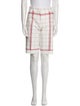 Longchamp Plaid Print Knee-Length Shorts