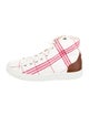 Longchamp Canvas Printed Sneakers
