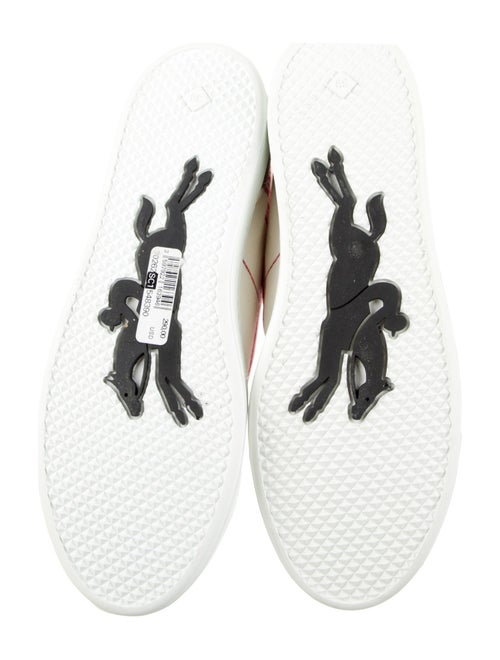 Longchamp Canvas Printed Sneakers