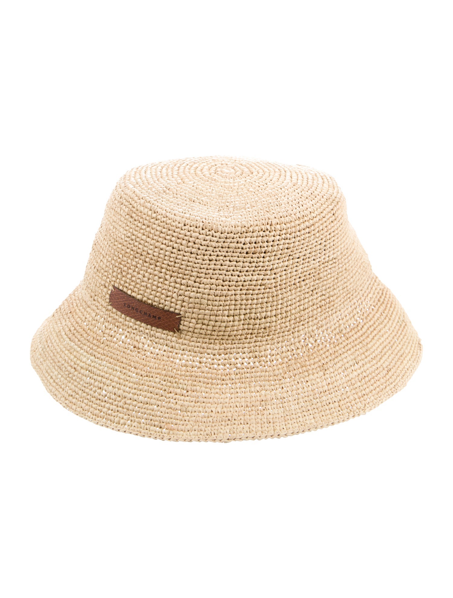 帽子 RAFFIA BUCKET HAT Raffia Packable Bucket Hat
