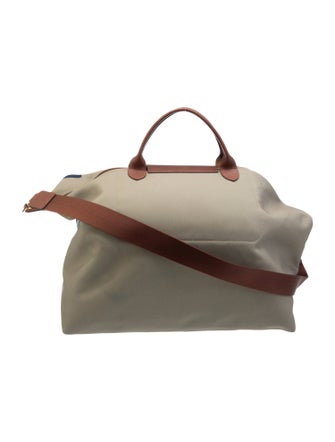 Longchamp Canvas Weekender Bag
