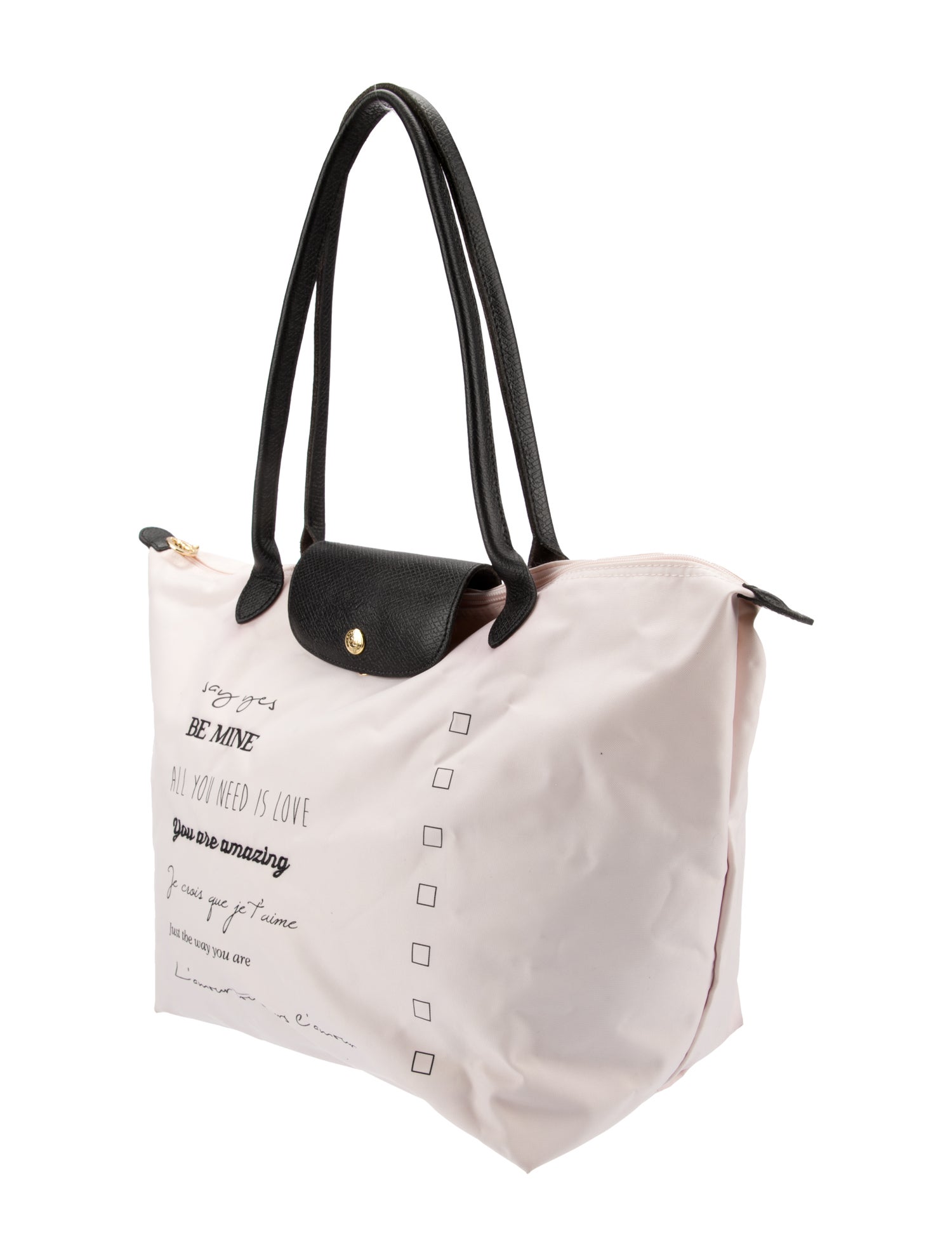 Longchamp Nylon Top Handle Bag