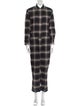 Longchamp Plaid Print Jumpsuit