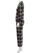 Longchamp Plaid Print Jumpsuit