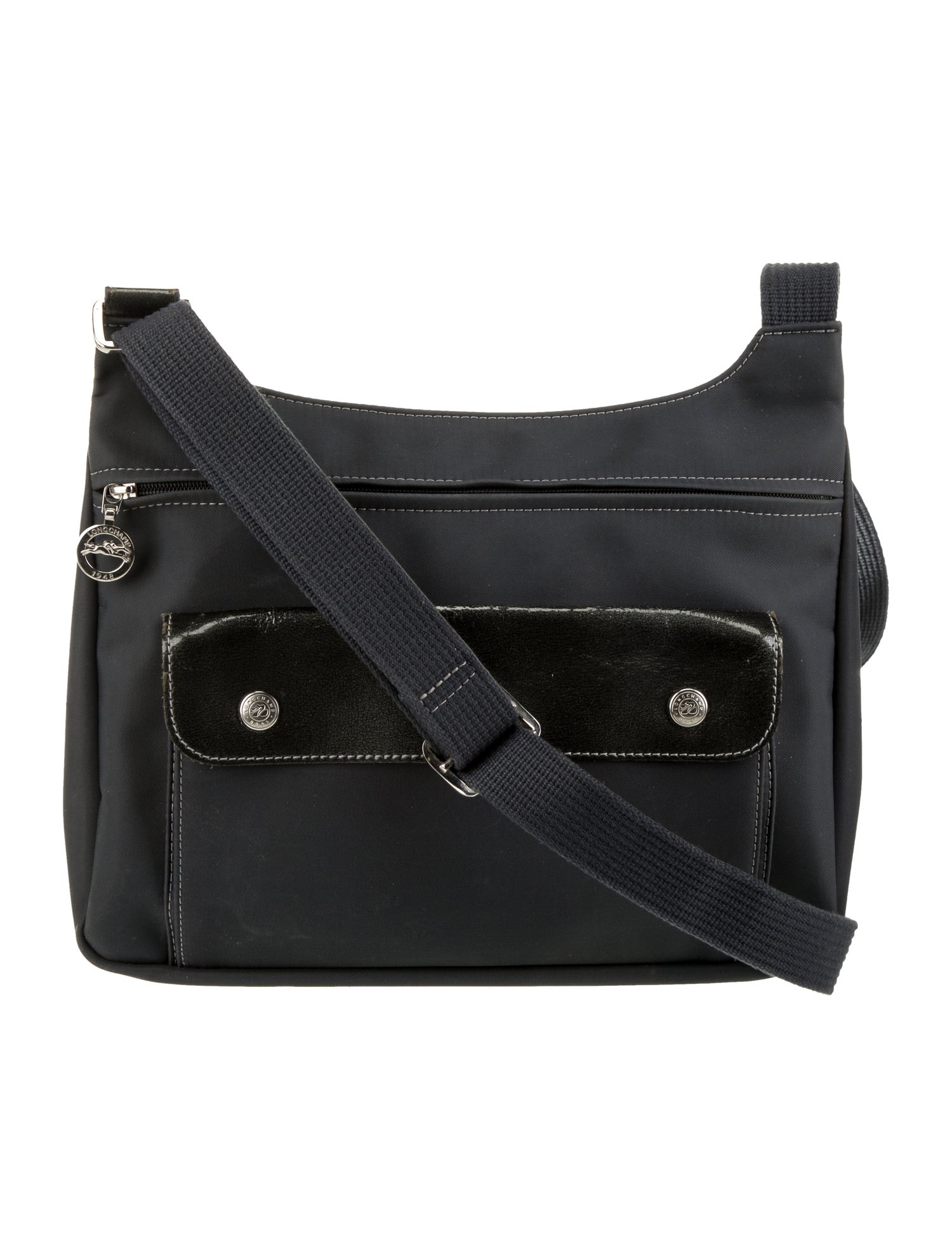 Longchamp Nylon Messenger Bag