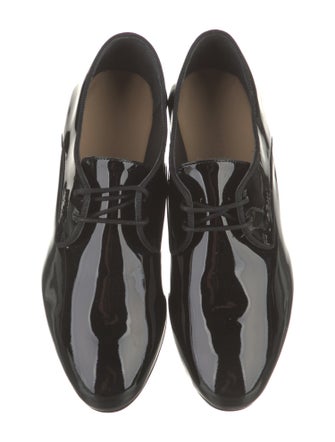 Longchamp Patent Leather Oxfords