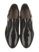 Longchamp Patent Leather Grosgrain Trim Oxfords