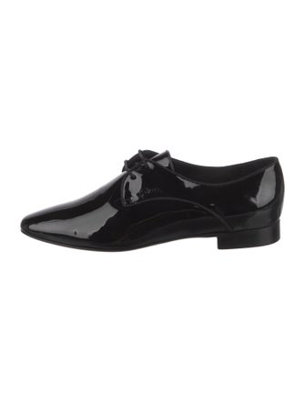 Longchamp Patent Leather Oxfords