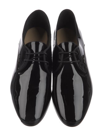 Longchamp Patent Leather Oxfords