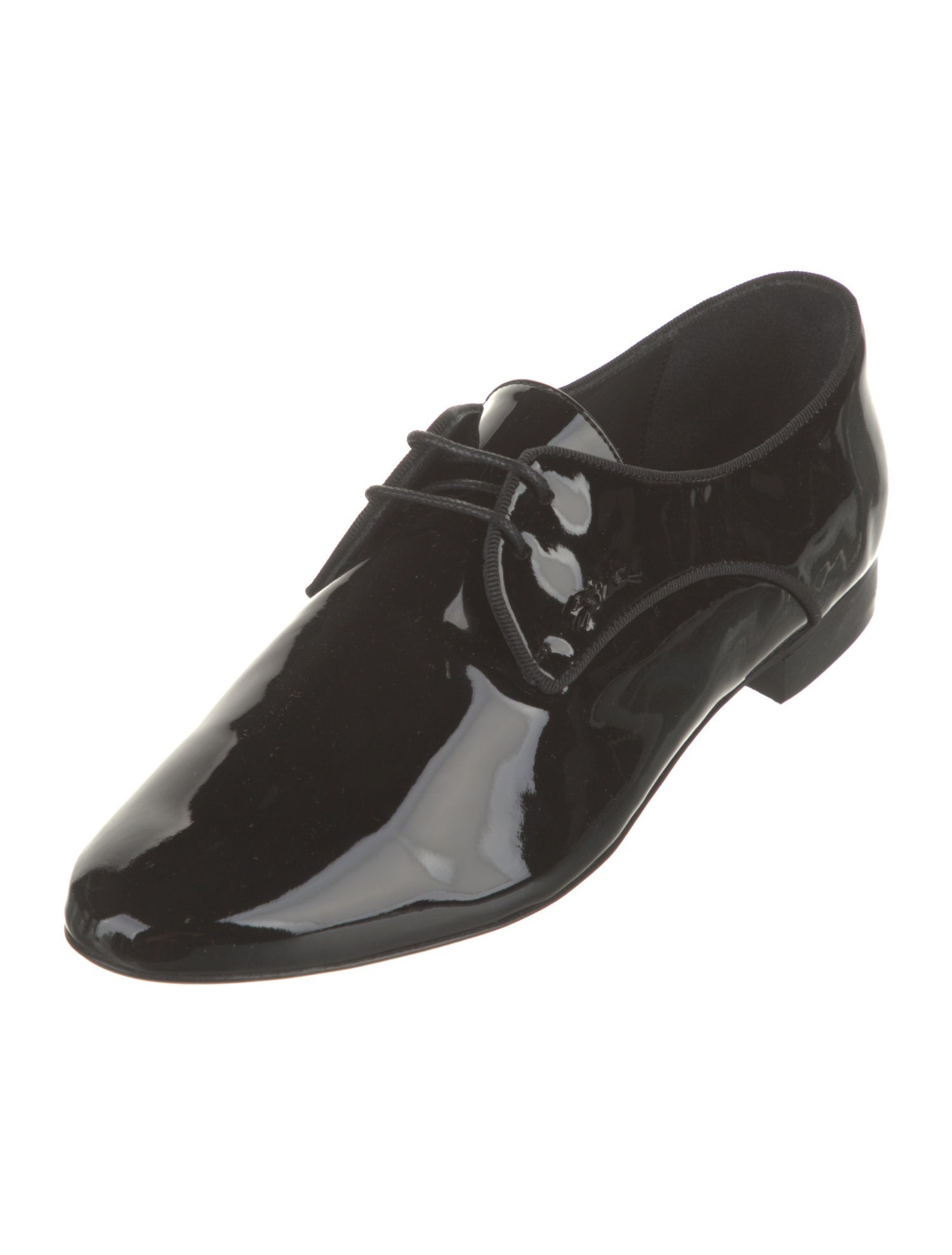 Longchamp Patent Leather Oxfords