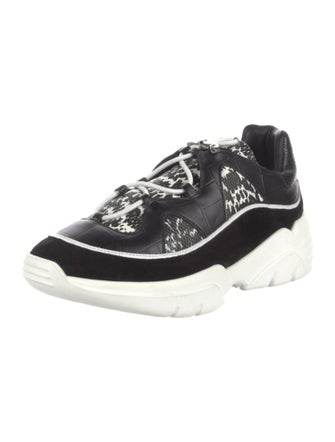 Longchamp Leather Chunky Sneakers
