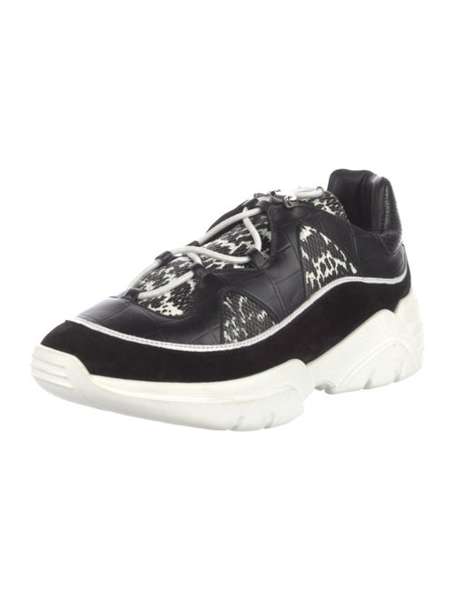 Longchamp Leather Chunky Sneakers