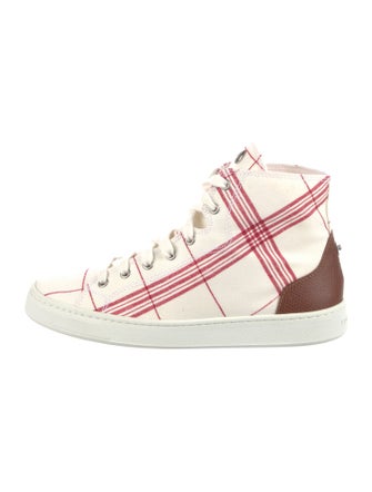 Longchamp Canvas Sneakers