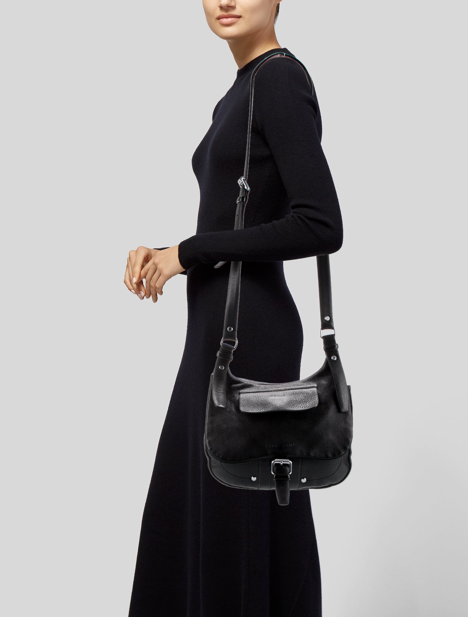 Longchamp Leather Crossbody Bag