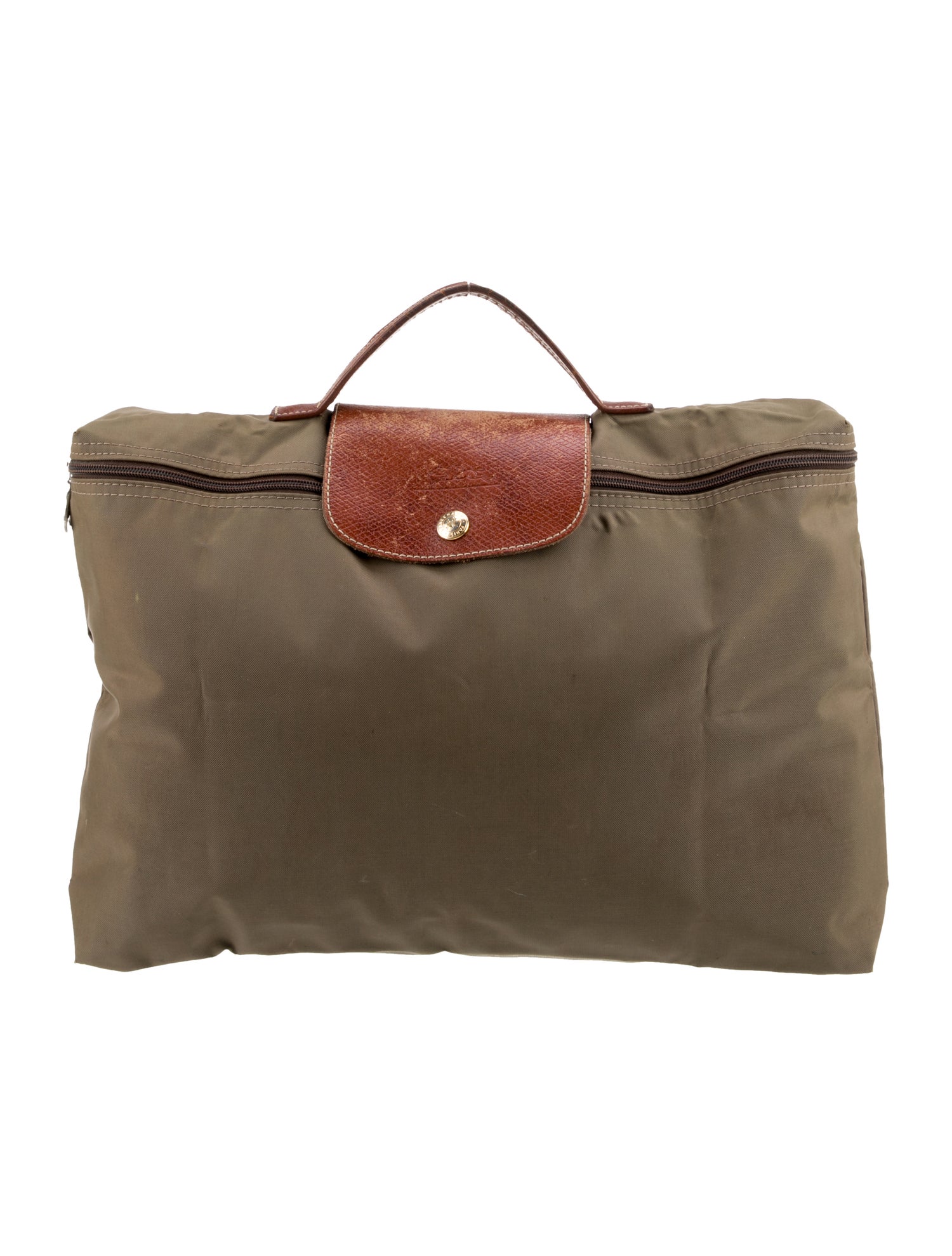Longchamp Nylon Top Handle Bag