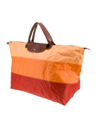 Longchamp Nylon Top Handle Bag