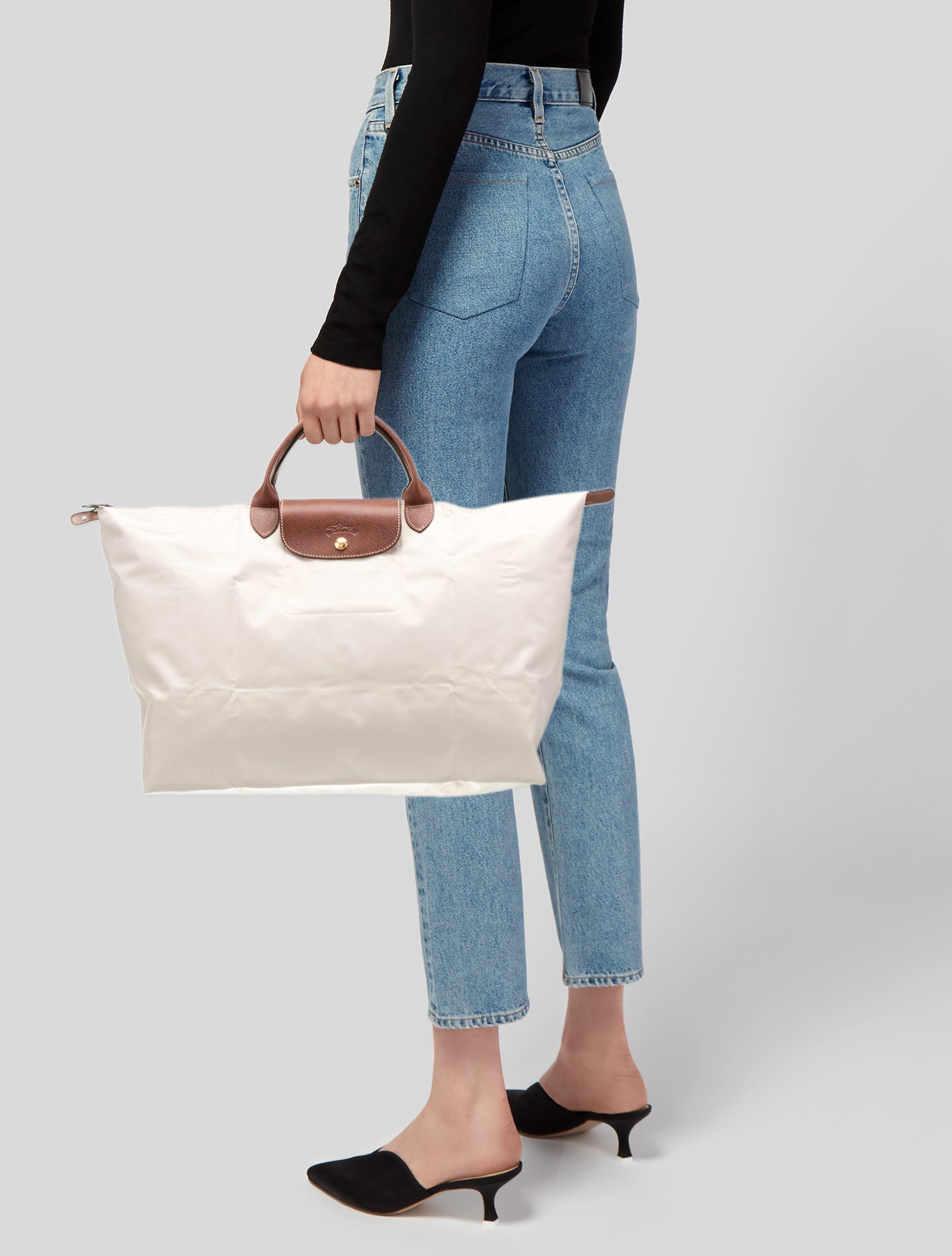 Longchamp Nylon Weekender Bag